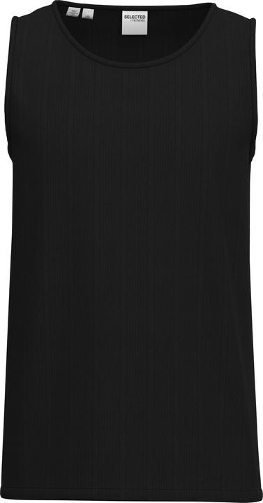 Selected Homme Geripptes Baumwoll Tanktop