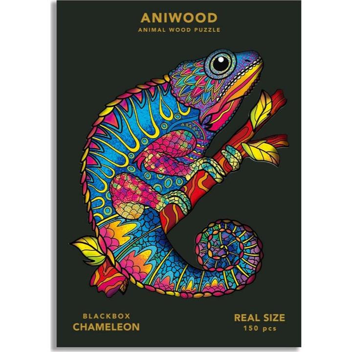 Produktbild Aniwood Puzzle Motiv Chamäleon (M) (150 Teile)