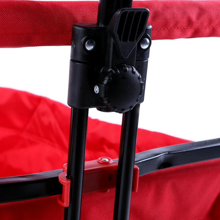 Actual product image Fuxtec Bollerwagen FX-CT500 mit Sonnendach ROT