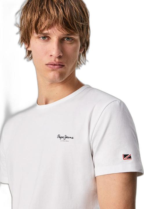 Image du produit Pepe Jeans Original Basic T-Shirt Short Sleeve White (XL)
