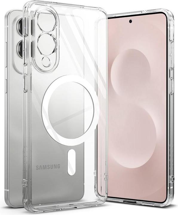 Produktbild Ringke Fusion Magnetic MagSafe Case für Samsung Galaxy S25 Edge - Transparent (Samsung Galaxy S25 Edge)