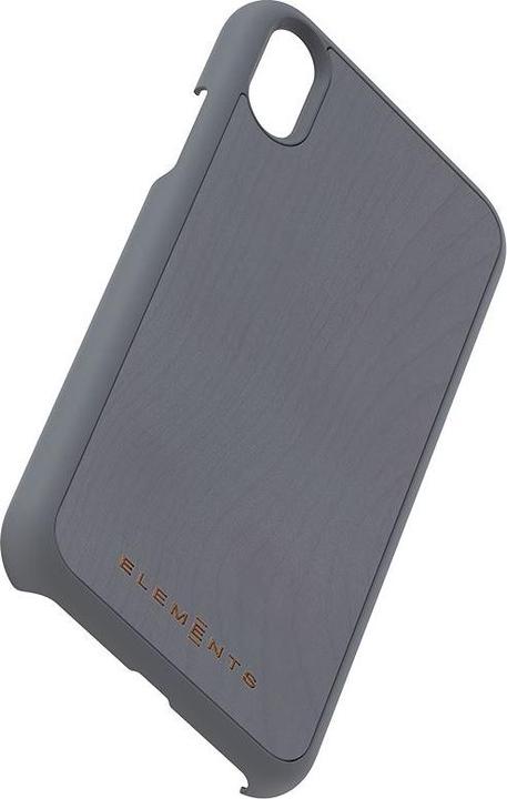 Actual product image Nordic Elements Original Gefion - Iphone Xr Case with Real Maple Wood (Medium Gray) (Apple iPhone XR)
