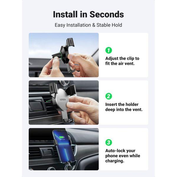 Actual product image Ugreen Gravity Phone Holder