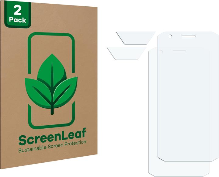 Immagine prodotto ScreenLeaf Pellicola protettiva sostenibile Pellicola protettiva dello schermo chiara trasparente (2 Pezzo/i, Doogee S41 Pro)