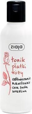 Actual product image Ziaja Rose Petals Cleansing Tonic For Face 200ml (Tonic water, 200 ml)