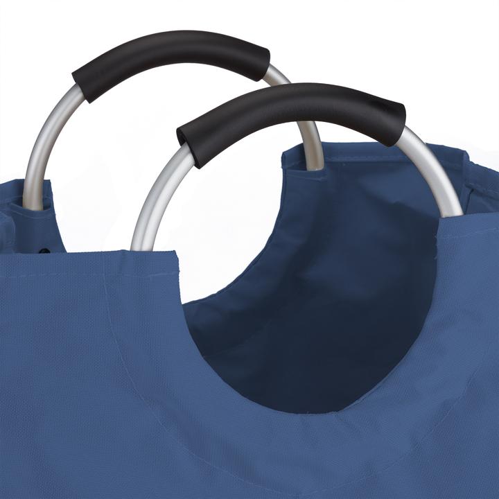 Actual product image Relaxdays Folding Laundry Hamper with Handles (60 l)