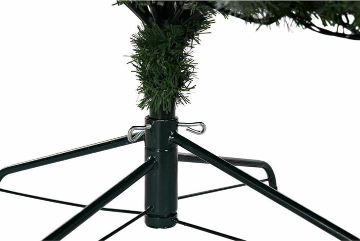 Actual product image DKD Home Decor Christmas tree White Red Green PVC Pineapple Snowy 125 x 125 x 210 cm (210 cm)