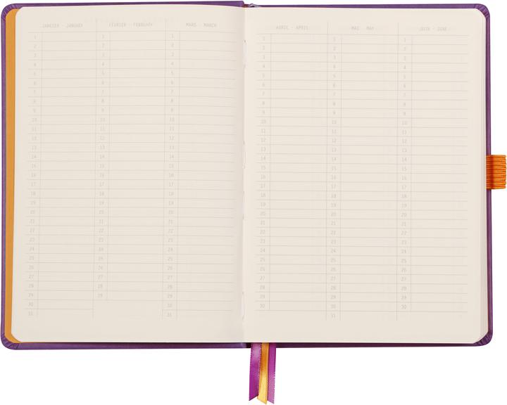Actual product image Rhodia Rhodiarama Goalbook (A5, Checked, Hardcover)