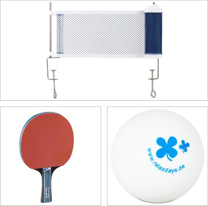Produktbild Relaxdays 9tlg. Tischtennisset