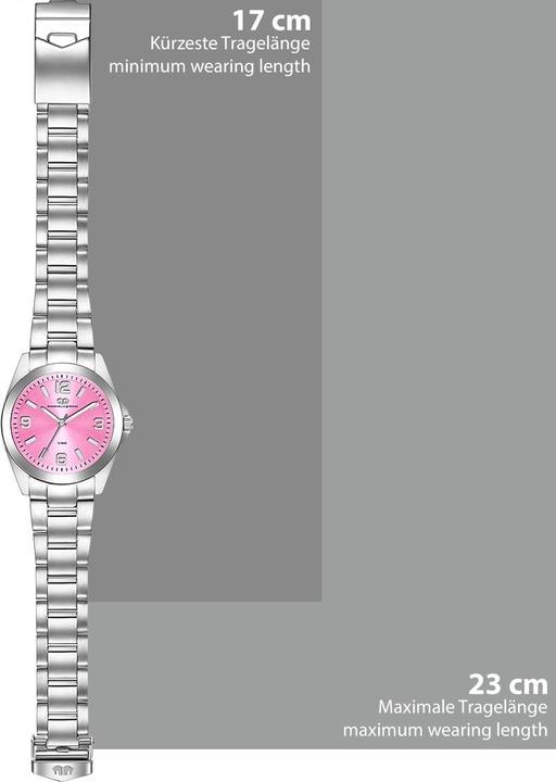 Image du produit Montre à quartz pour femme Majestia Acier inoxydable Argent - 32436 (Montre analogique, 37.50 mm)