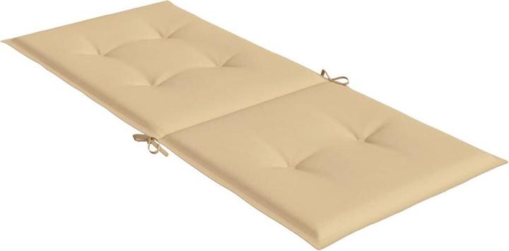 Immagine prodotto VidaXL Cuscini dello schienale alto 4 pezzi in tessuto (120 x 50 x 4 cm)
