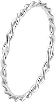Produktbild Beneto Minimalist silver twisted ring AGG315L - Circuit: 50 mm (50)