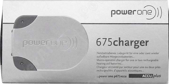 Produktbild Powerone Knopfzellen-Ladegerät NiMH ZA6 (1 Stk., Gerätespezifisch, Ladegerät ohne Akku)