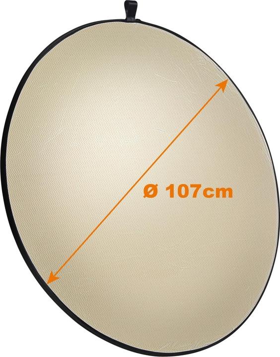 Produktbild Walimex 5in1 Faltreflektor Set wavy, Ø107cm (Faltreflektor, 107 cm)