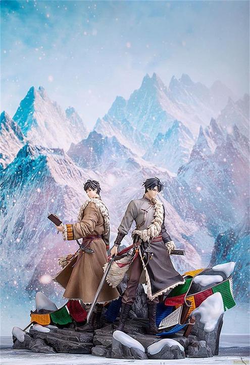 Produktbild Myethos Time Raiders statuettes PVC 1/7 Wu Xie & Zhang Qiling: Floating Life in Tibet Ver. Special Set 28 cm