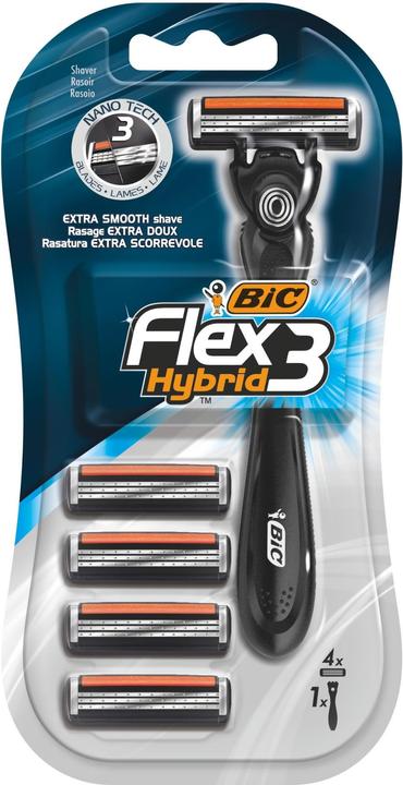 Immagine prodotto Bic Rasoio e 4 lame Flex 3 Hybrid