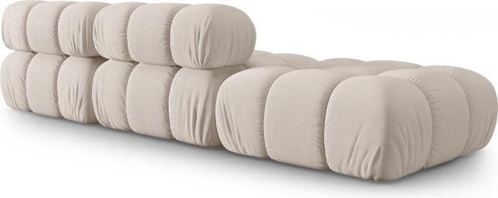Actual product image Micadoni Left Modular Sofa, "Bellis", 4 Seats, 282x94x70Made in Europe (2 person sofa, 3-seater, 4-seater)