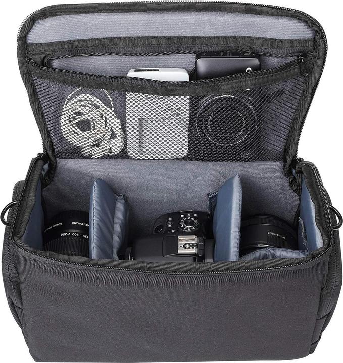 Produktbild Only-Bags.Store Fototasche für Spiegelreflexkameras Easy SLR XL grosse Kameratasche SLR-Kamera für Gehäuse und 3 (Kamera Schultertasche)