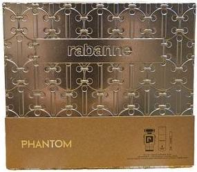 Actual product image Paco Rabanne SET Phantom Men EDT spray 100ml + DEO spray 150ml + EDT 10ml (Eau de toilette)
