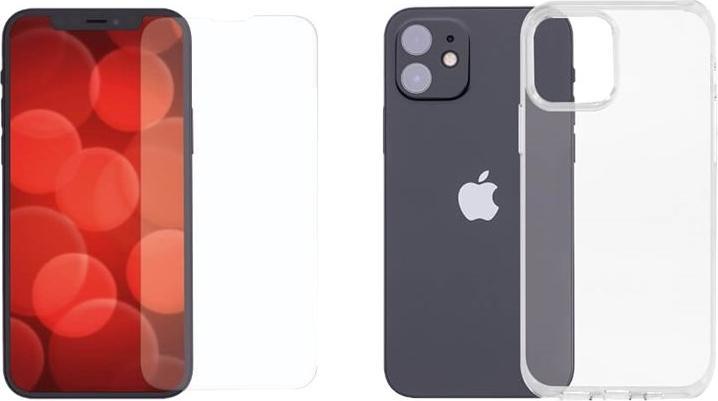Produktbild Displex Real Glass, 2D Panzerglas + Handyhülle (1 Stück, Apple iPhone 14)