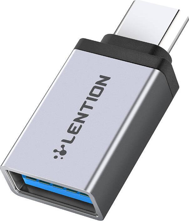 Produktbild Lention USB-C to USB 3.0 Adapter (silver) (USB Typ C, USB-A)