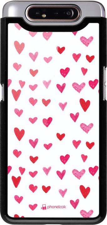 Produktbild PhoneLook Hülle Valentine 2022 Many pink hearts (Samsung Galaxy A80)