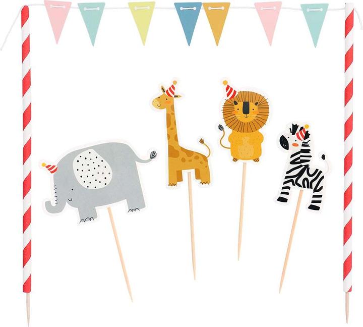 Boland Safari cake decoration set
