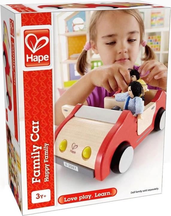Actual product image Hape family car