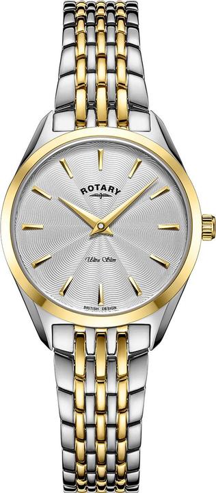 Rotary LB08011/02 Ultra Slim Damen 27mm 5ATM (Analoguhr, 27 mm)