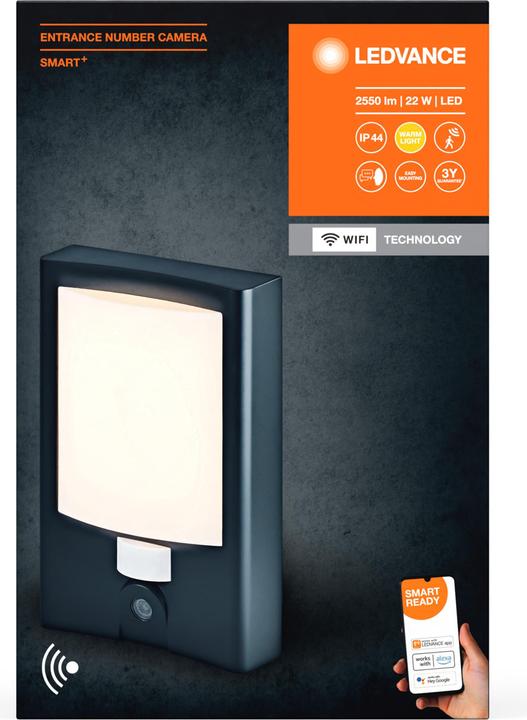 Actual product image Ledvance SMART OUTD WIFI Entrance Camera (2550 lm)