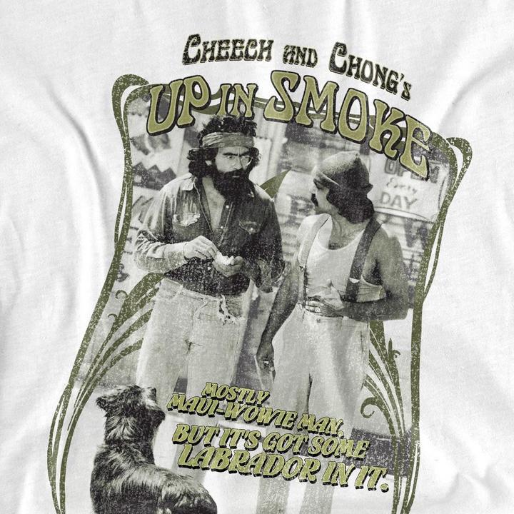 Immagine prodotto Cheech & Chong Up In Smoke Maglietta Labrador Uomo (4XL)