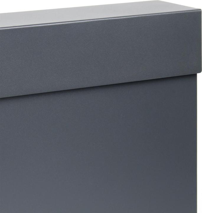 Produktbild Wiltec Briefkasten V49 Anthrazit 370x105x370mm Schloss Zeitung pulverbeschichtet