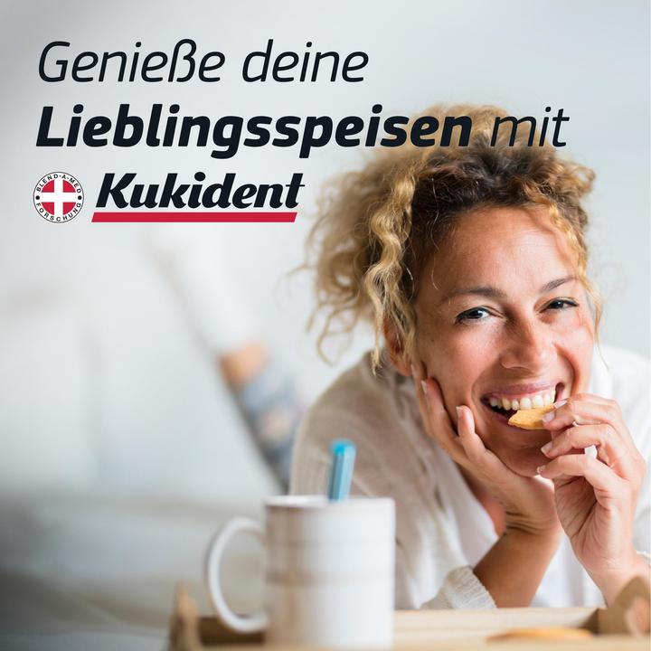 Produktbild Kukident Plus Haftcreme Unschlagbare Bisskraft 40G Haftcreme