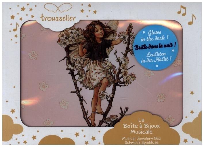 Actual product image Trousselier Jewellery box with music, flower fairies, noctilucent.