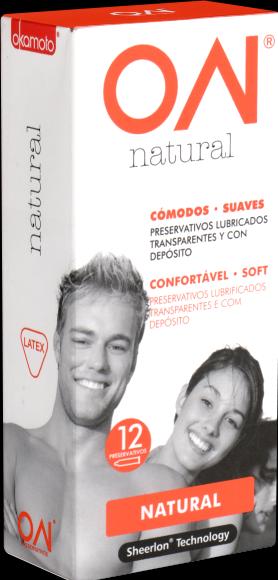 Produktbild Okamoto ON® «Natural» 12 gefühlsechte SHEERLON® Kondome (12 Stk.)