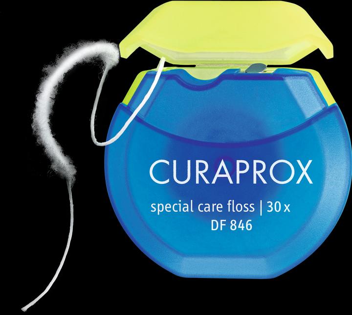Actual product image Curaprox DF 846 special care floss (30.35 m)