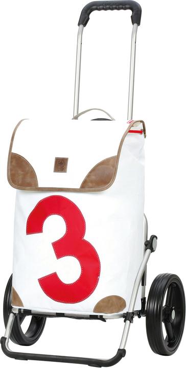 Actual product image Andersen Shopping trolley ROYAL ALU LEE red/small patterned