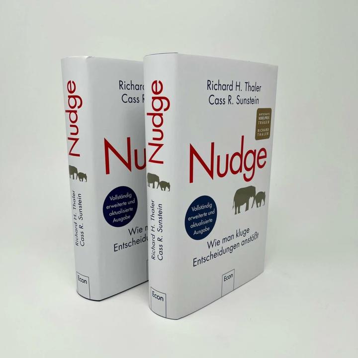 Actual product image Nudge (German, Richard H. Thaler, Cass R. Sunstein., Stephan Gebauer, 2022)