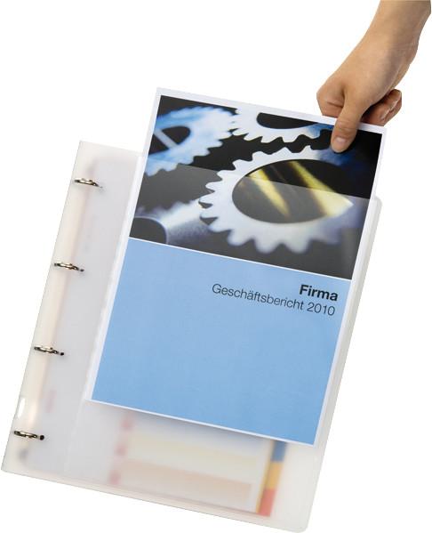Image du produit Kolma Livret de présentation Vario A4 XL 4 anneaux hauteur de remplissage 3 cm incolore (A4, 41 mm, 1 pièce(s))