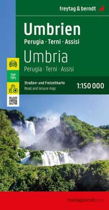 Immagine prodotto Umbria, carta stradale e del tempo libero 1:150.000, freytag & berndt (freytag & berndt, Tedesco, Francese, Olandese, Italiano, Inglese)