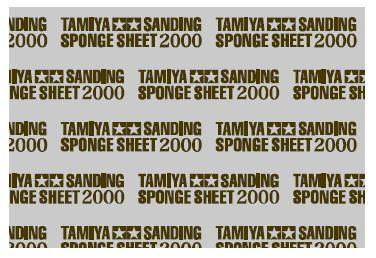 Image du produit Tamiya Eponge abrasive grain 2000