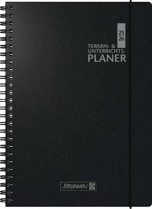 Immagine prodotto Lehrerkalender Überformat A4 Baladek-Einband schwarz 2025/2026 (Olandese, Inglese)