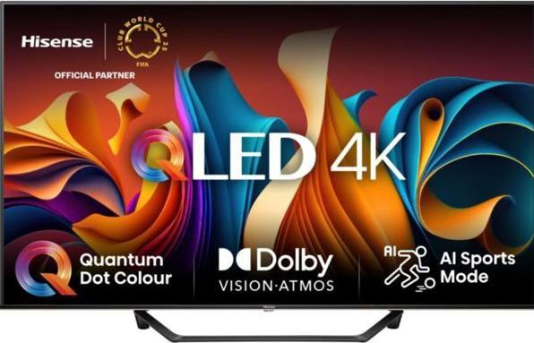 Image du produit Hisense TV TV 50A7NQ 50" 4K, QLED, 60Hz (50", QLED, 4K, 2023)