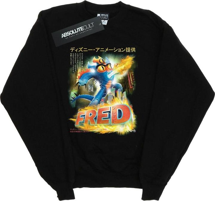 Produktbild Disney Big Hero 6 Fred Anime Poster Sweatshirt (S)