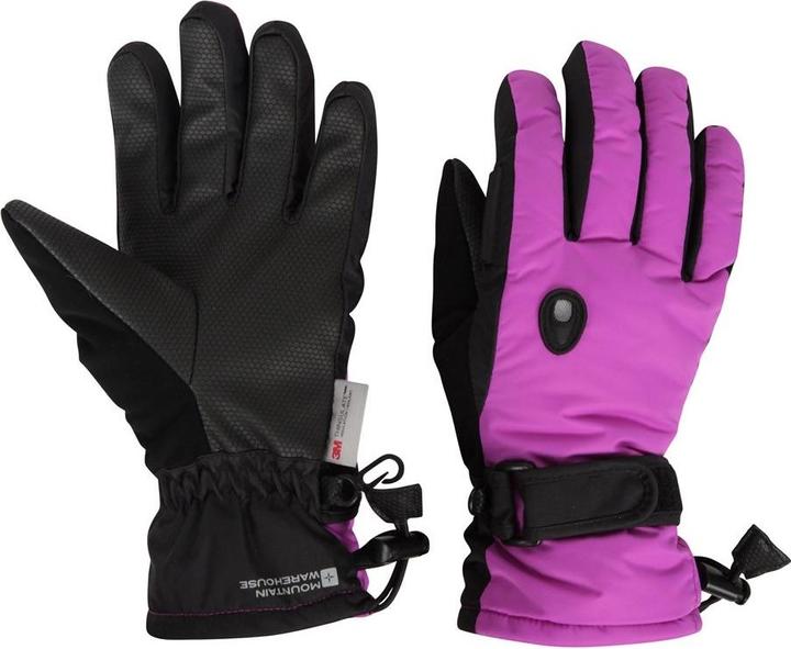 Actual product image Mountain Warehouse Womens/Ladies Extreme Waterproof Ski Gloves (XS)