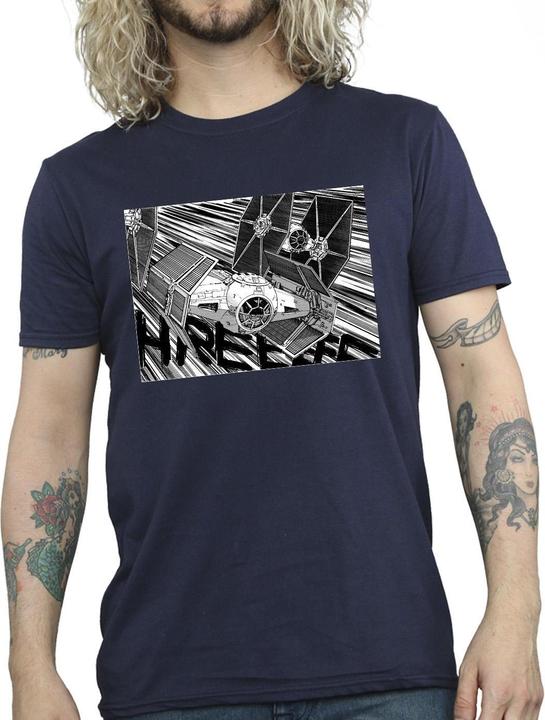 Immagine prodotto Star Wars Anime Plane Maglietta Uomo (4XL)
