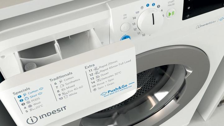 Actual product image Indesit BWE 91496X WSV EE (9 kg, Left)