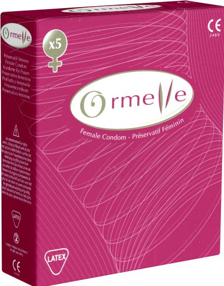 Actual product image Ormelle Female Condom (5 pcs.)