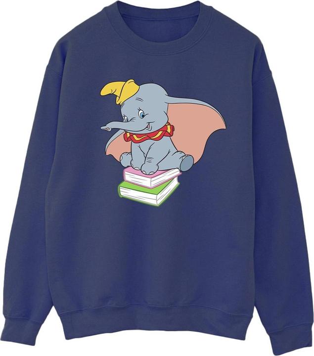 Disney Dumbo Sitting On Books Sweatshirt (M)