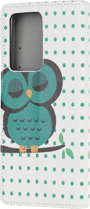 Produktbild Cover-Discount Galaxy Note 20 Ultra - Leder Hülle Eule (Samsung Galaxy Note 20 Ultra)